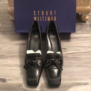 Stuart Weitzman Shoes Black Calf Size 9